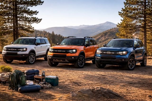 bronco sport trim levels