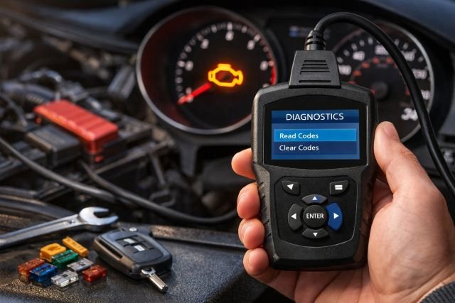 check engine light reset