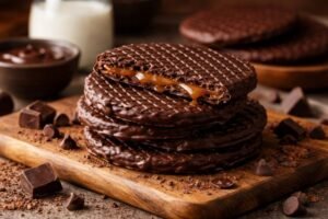 chocolate stroopwafel