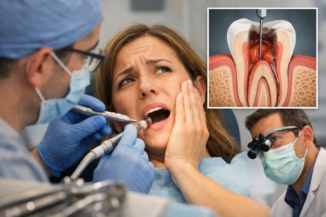 does a root filling hurt